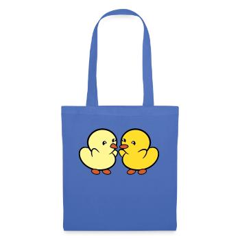 Duckie and Duck YAY - Tote Bag - light blue - Front