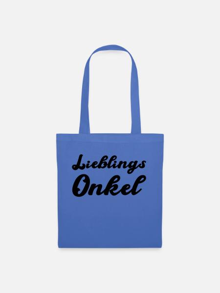 lieblings onkel - Stoffbeutel - Hellblau