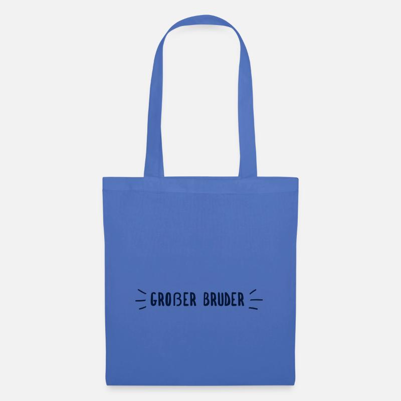 Geschenk Großer Bruder - Stoffbeutel - Hellblau