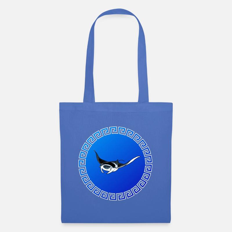 Mantarochen - Stoffbeutel - Hellblau