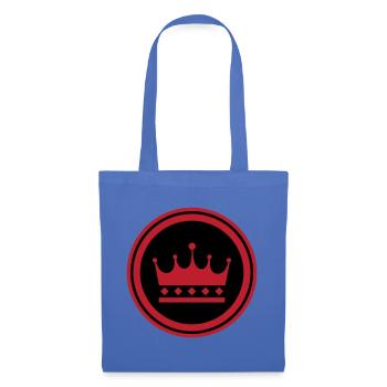 Krone Symbol - Stoffbeutel - Hellblau - Vorne