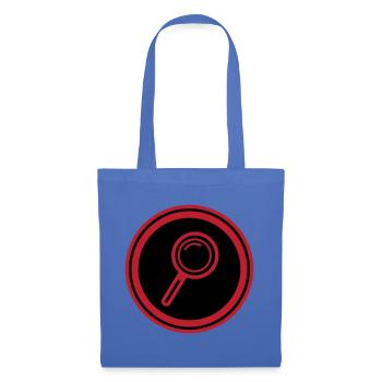 Magnifying glass icon - Tote Bag - light blue - Front