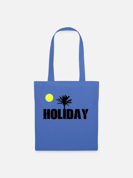 holiday - Stoffbeutel - Hellblau