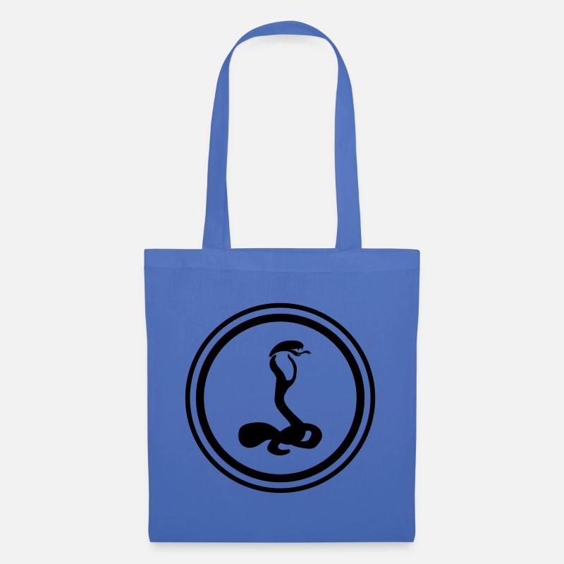 Snake Cobra - Tote Bag - light blue