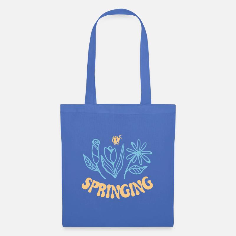 springing - Stoffbeutel - Hellblau