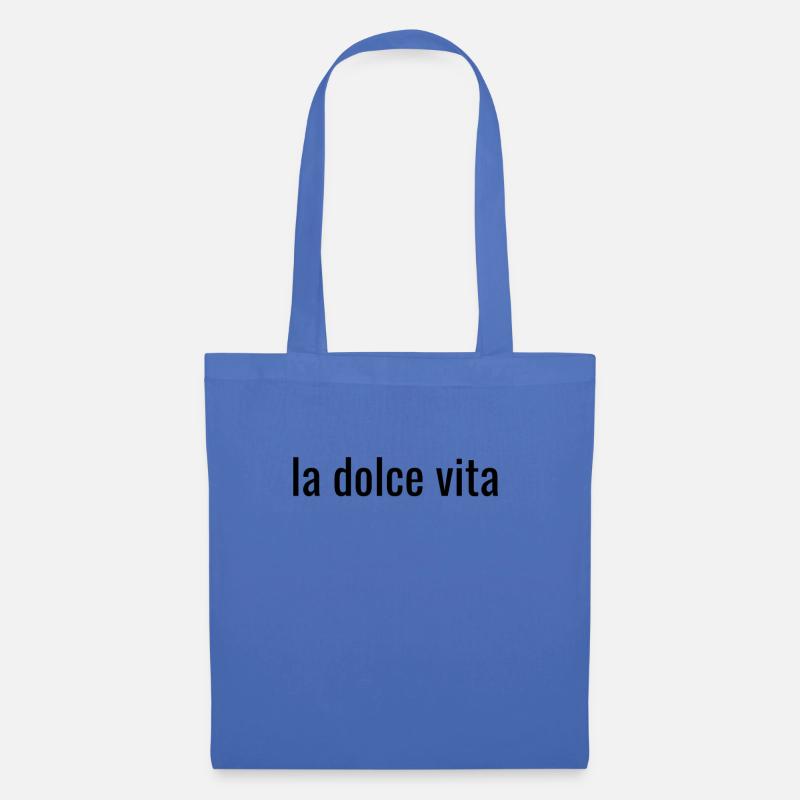 La dolce vita - Stoffbeutel - Hellblau