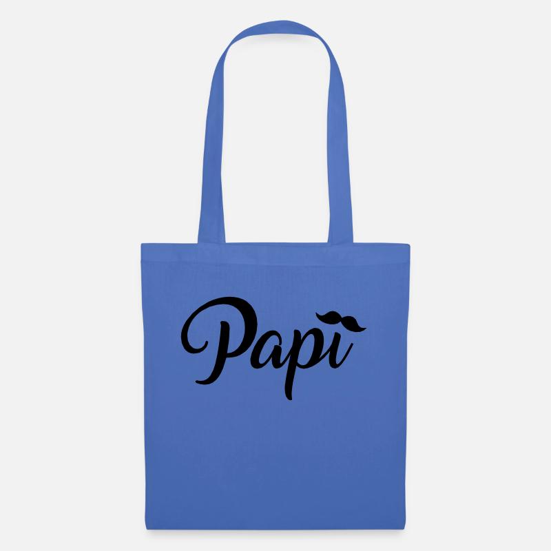 papi - Sac en tissu - bleu pâle