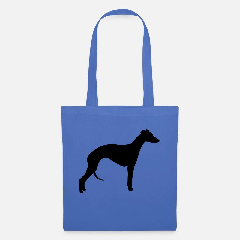 Whippet - Stoffbeutel - Hellblau