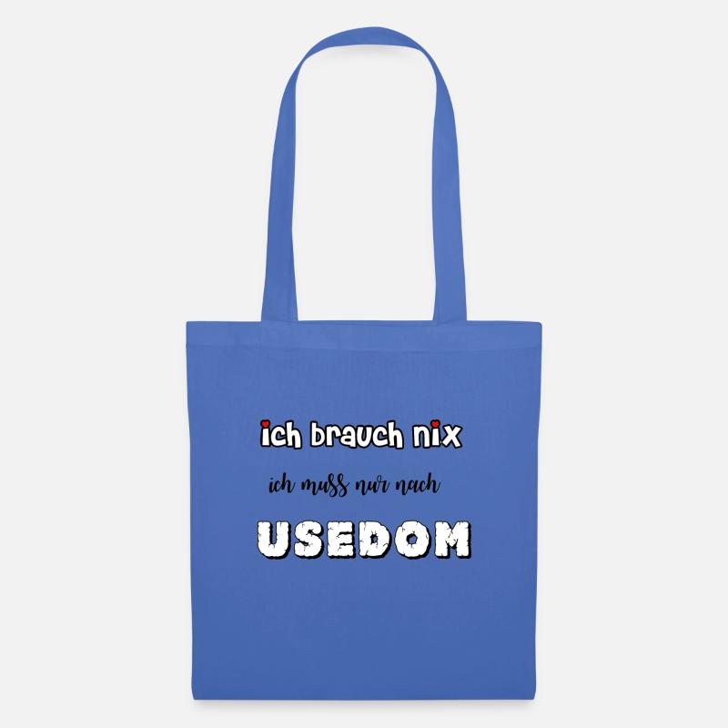 ich brauch nix - Stoffbeutel - Hellblau
