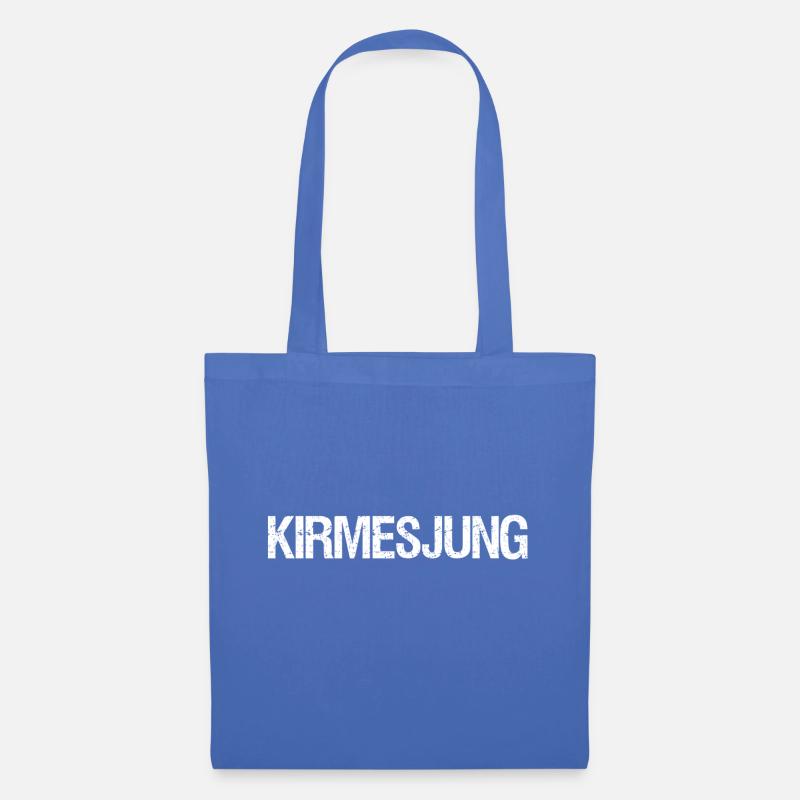 Kirmesjung,Kirmes,Geschenk,Geschenkidee,Rummel - Stoffbeutel - Hellblau