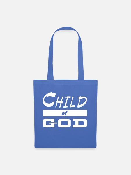 Jesus Christ Gott God - Stoffbeutel - Hellblau