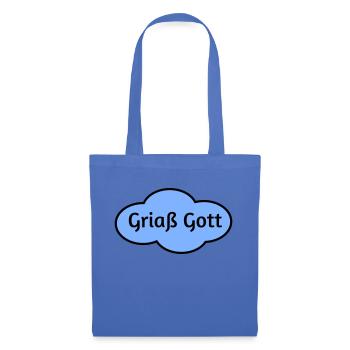 Griaß Gott - Stoffbeutel - Hellblau - Vorne