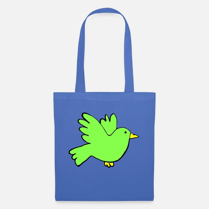 bird colors - Stoffbeutel - Hellblau