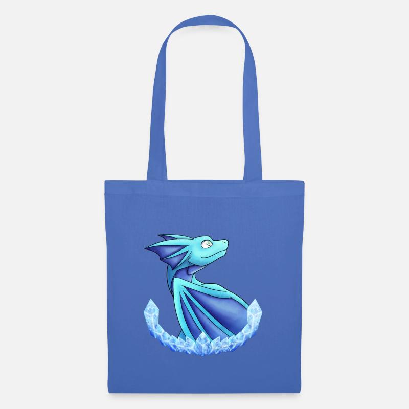 Frost-Drache - Stoffbeutel - Hellblau