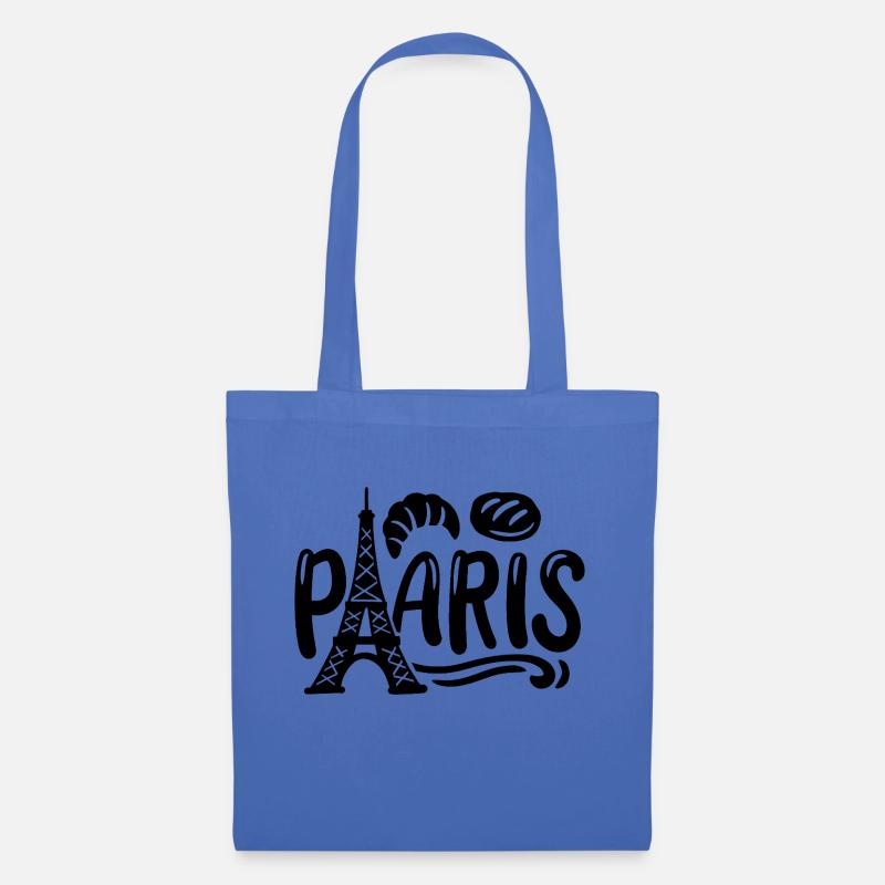 PARIS - Stoffbeutel - Hellblau