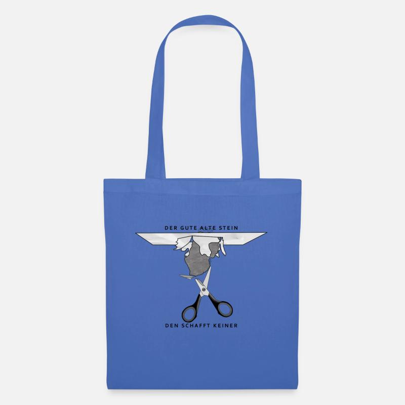 Der gute alte Stein - Stoffbeutel - Hellblau