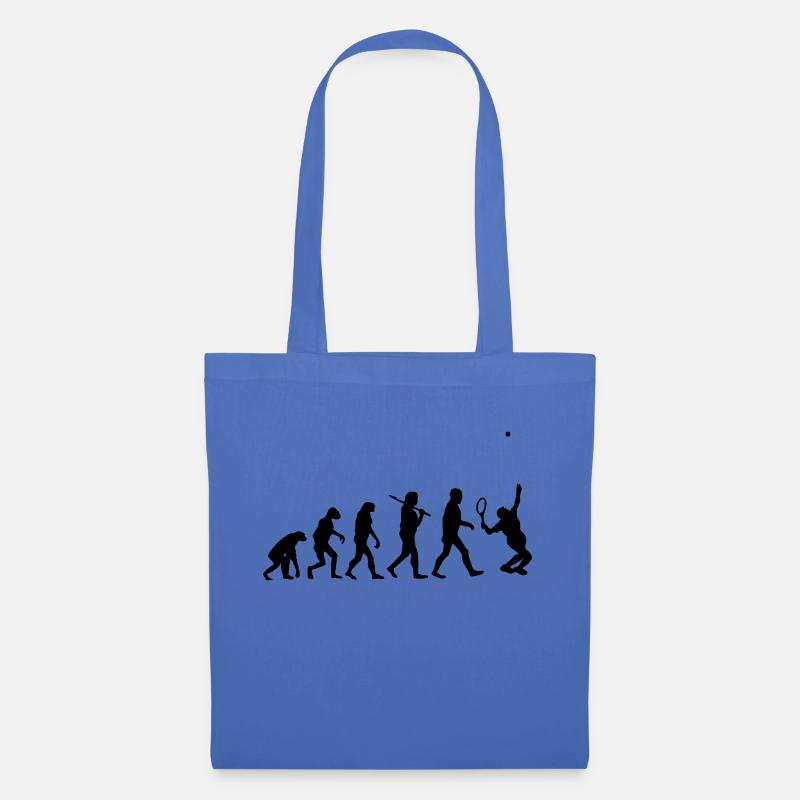 evolution Tennis - Tote Bag - light blue