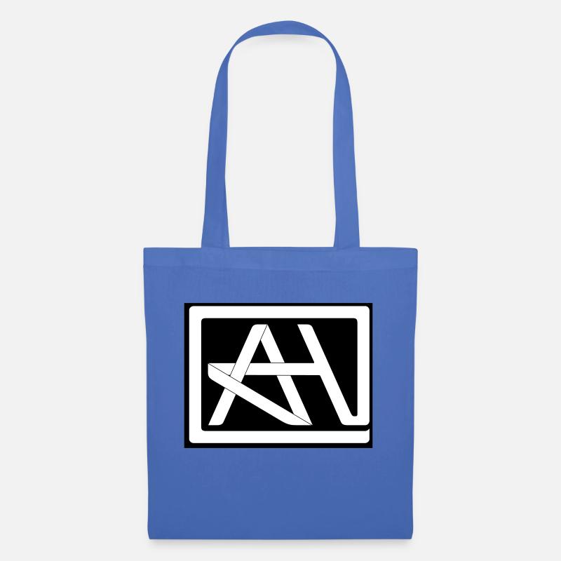 Aaron's Design - Rectangular - Tote Bag - light blue