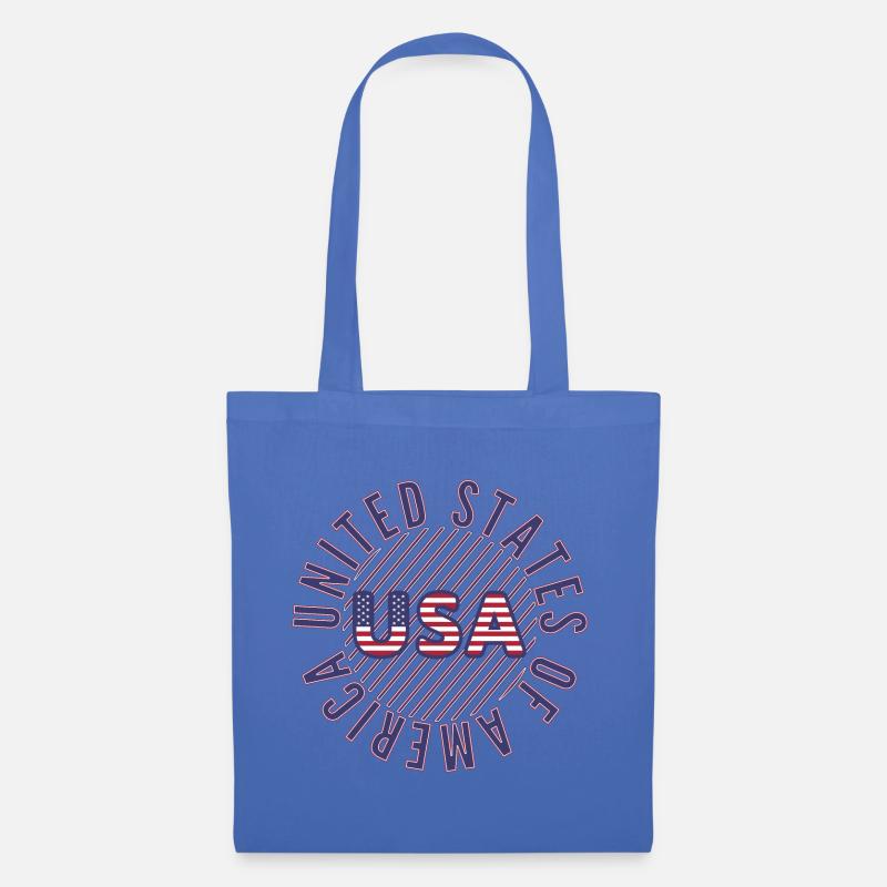 USA - Stoffbeutel - Hellblau