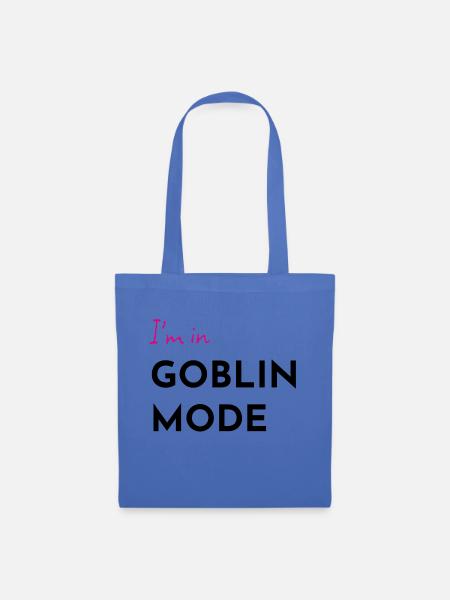 Goblin-Modus - Stoffbeutel - Hellblau