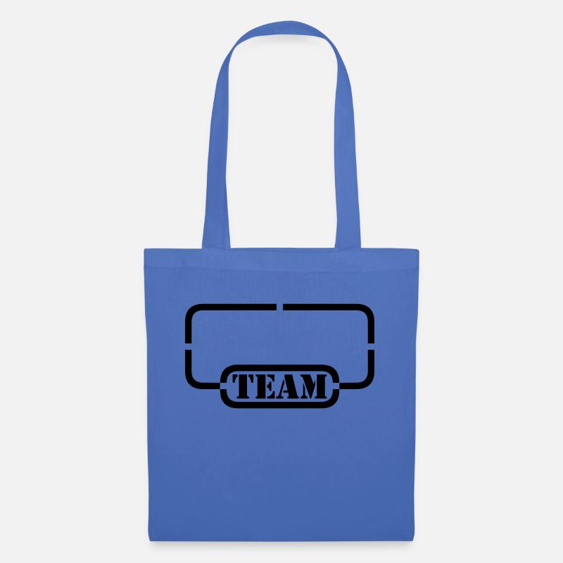 team name - name your team - Stoffbeutel - Hellblau