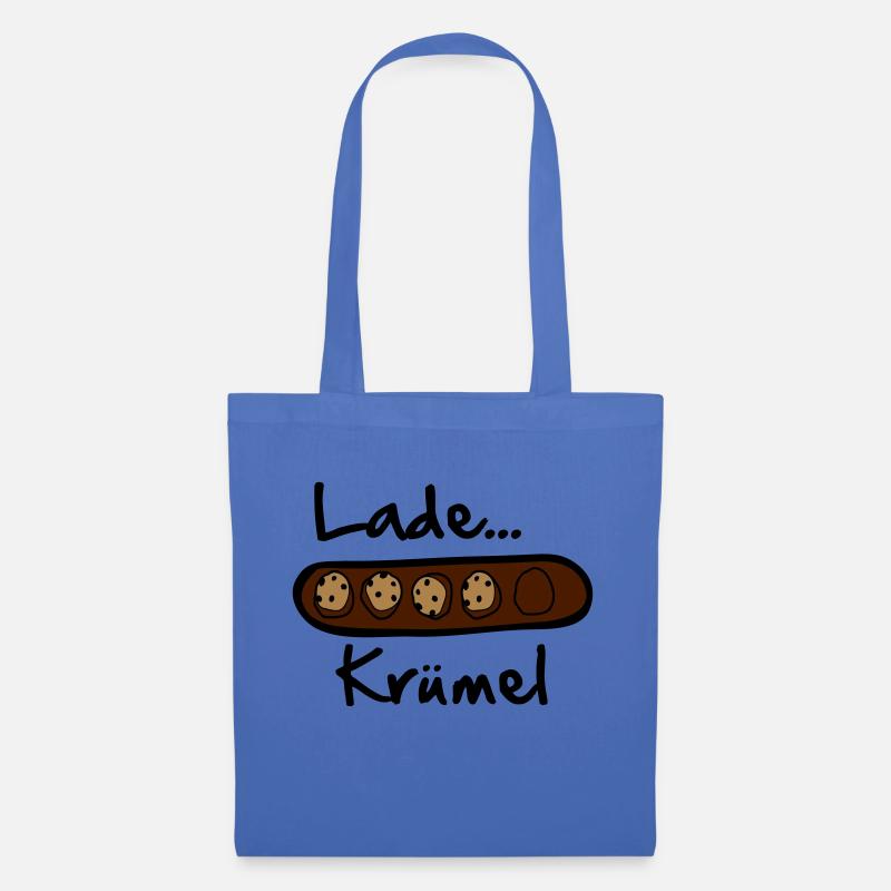 Lade... Krümel - Stoffbeutel - Hellblau