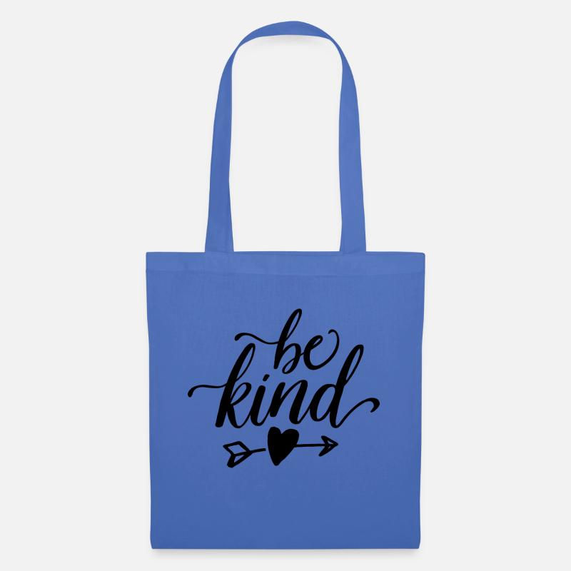BE KIND - Stoffbeutel - Hellblau