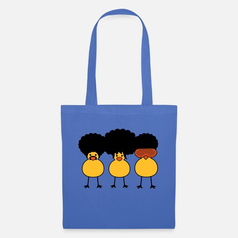 Funky Chicks - Stoffbeutel - Hellblau