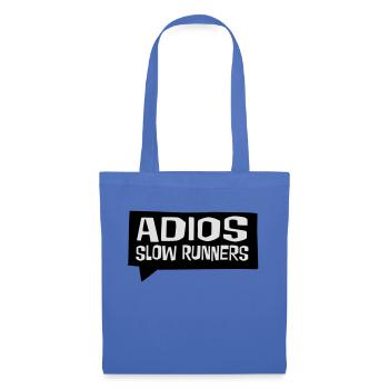 courir - Sac en tissu - bleu pâle - Devant