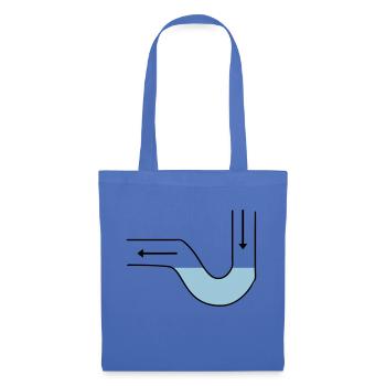 Plombier - Sac en tissu - bleu pâle - Devant