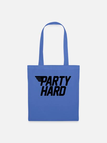 party hard - Stoffbeutel - Hellblau