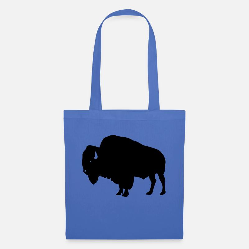 Bison - Tote Bag - light blue