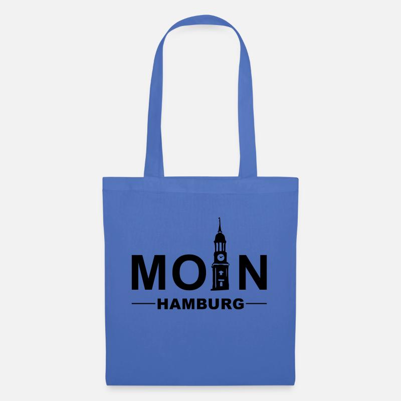 MOIN HAMBURG - Stoffbeutel - Hellblau