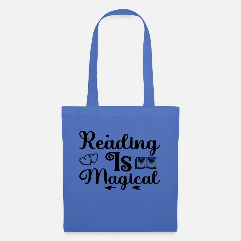 Reading Is Magical - Stoffbeutel - Hellblau