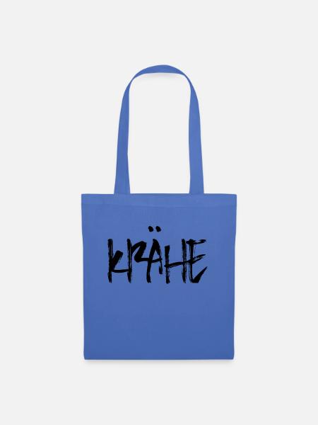 Krähe - Stoffbeutel - Hellblau