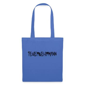 Feuerwehrmann - Stoffbeutel - Hellblau - Vorne