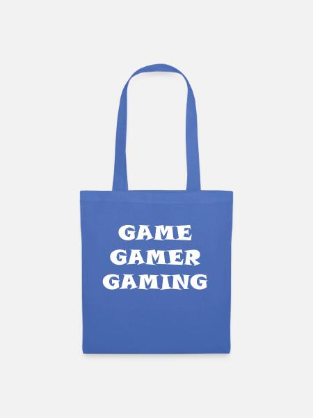 Game Gaming PC - Stoffbeutel - Hellblau