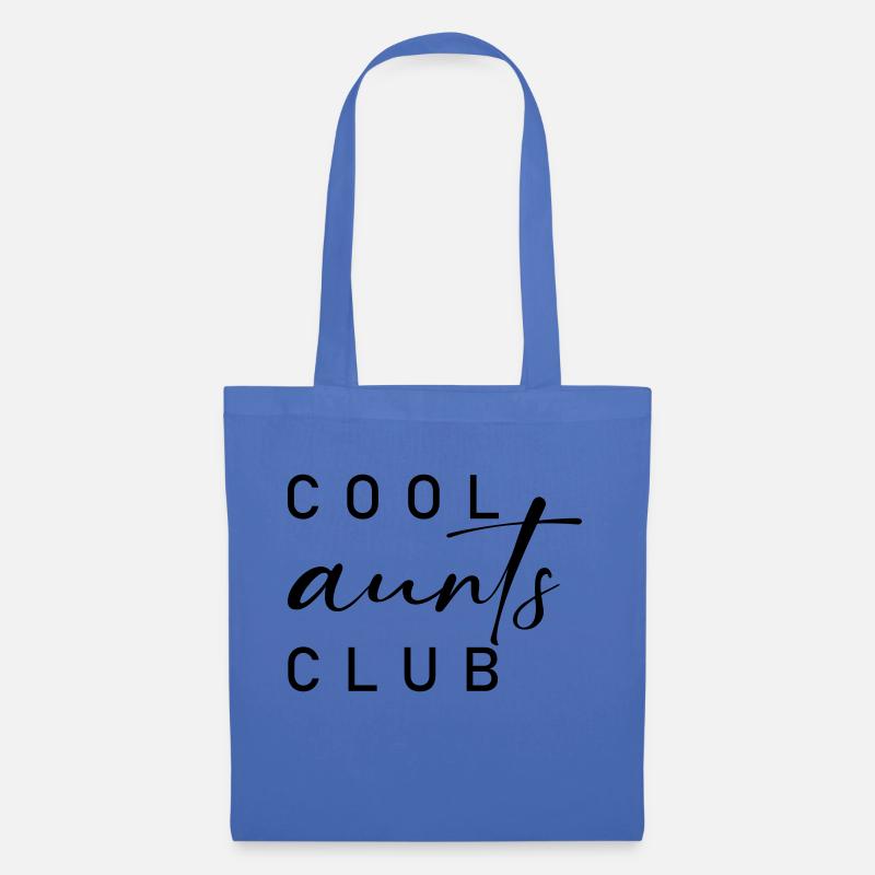 cool aunts club - Stoffbeutel - Hellblau