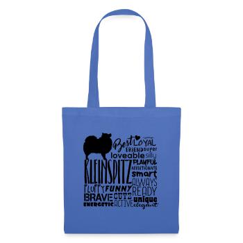 Kleinspitz Words - Tote Bag - light blue - Front