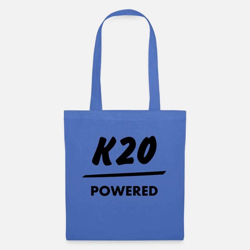 JDM T Engine powered K20 | T-shirts JDM - Stoffbeutel - Hellblau
