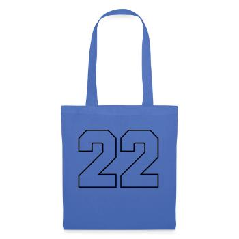 22 - Stoffbeutel - Hellblau - Vorne