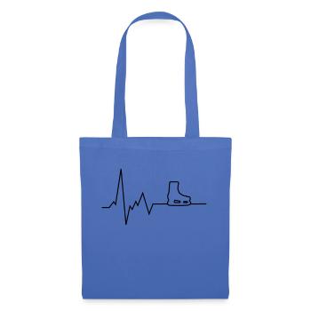 Patins à glace Heartbeat - Sac en tissu - bleu pâle - Devant