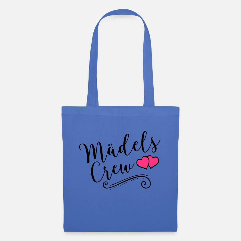 maedels crew heart - Stoffbeutel - Hellblau