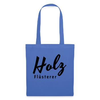 holz flüsterer - Stoffbeutel - Hellblau - Vorne