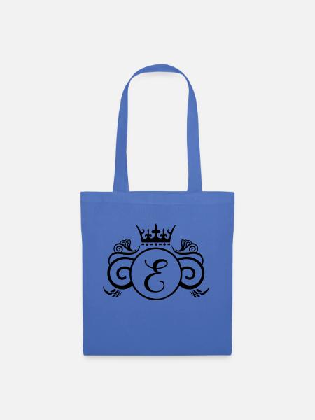E Wappen - Stoffbeutel - Hellblau
