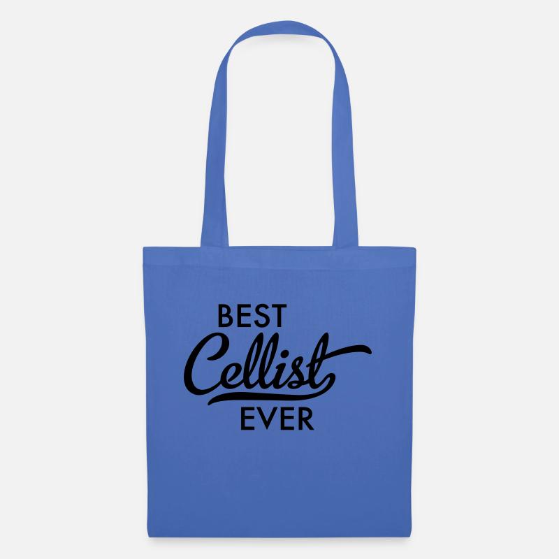 Cellist - Stoffbeutel - Hellblau