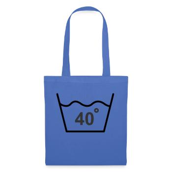 Machine Wash Warm - Tote Bag - light blue - Front