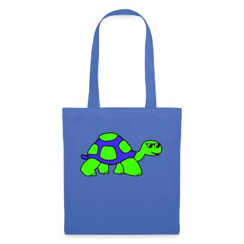 cool turtle - Stoffbeutel - Hellblau - Vorne