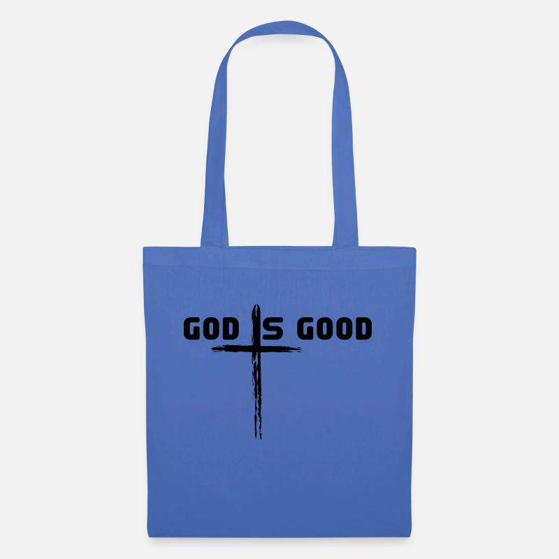 God is good - Stoffbeutel - Hellblau