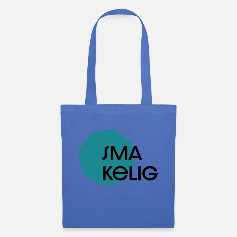 smakeliges Design - Stoffbeutel - Hellblau